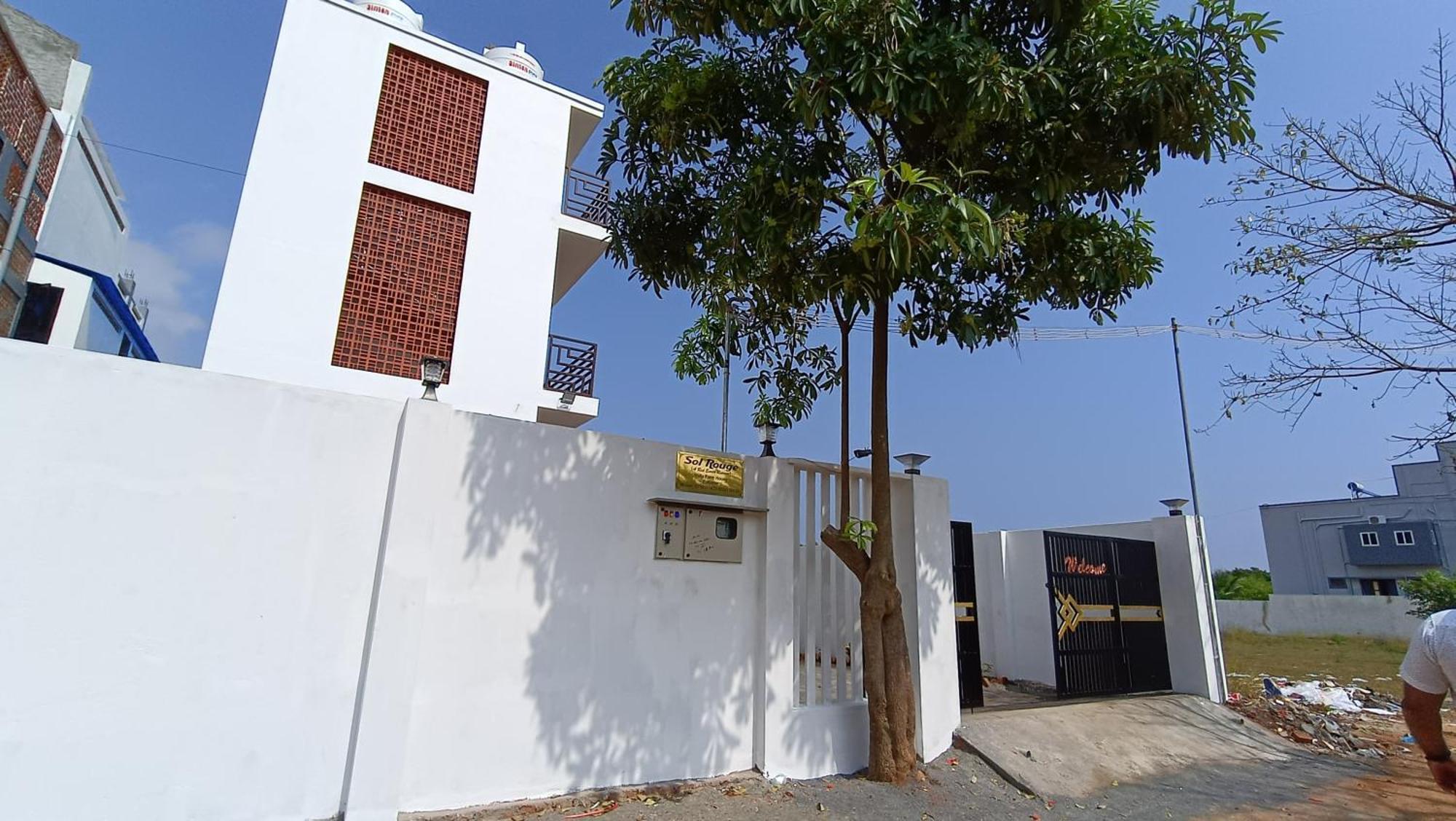 Sol Rouge Private Pool Villa Auroville Dış mekan fotoğraf